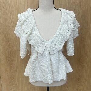 Zara Ruffled Top